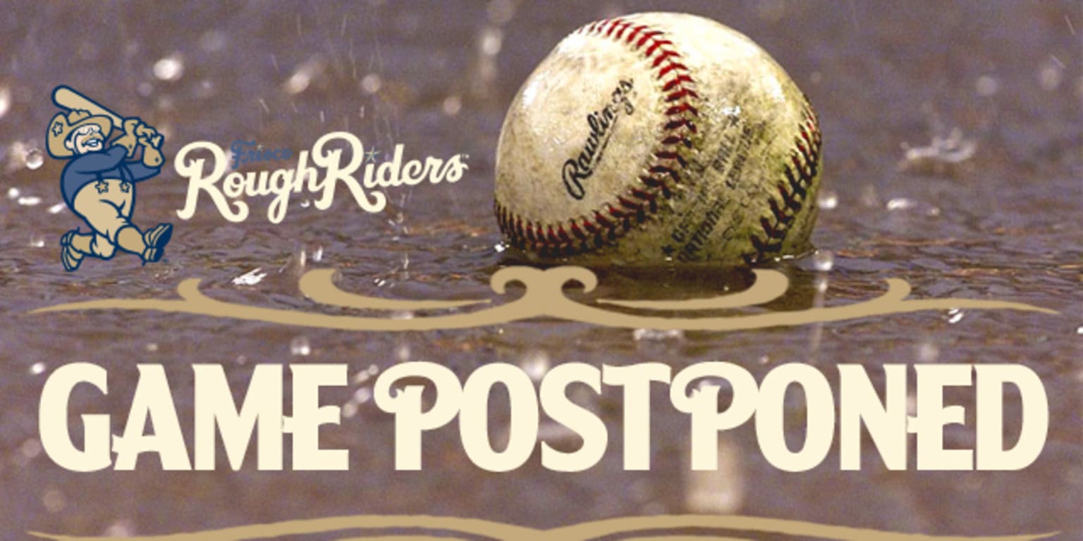 Saturday's RoughRiders game postponed by rain