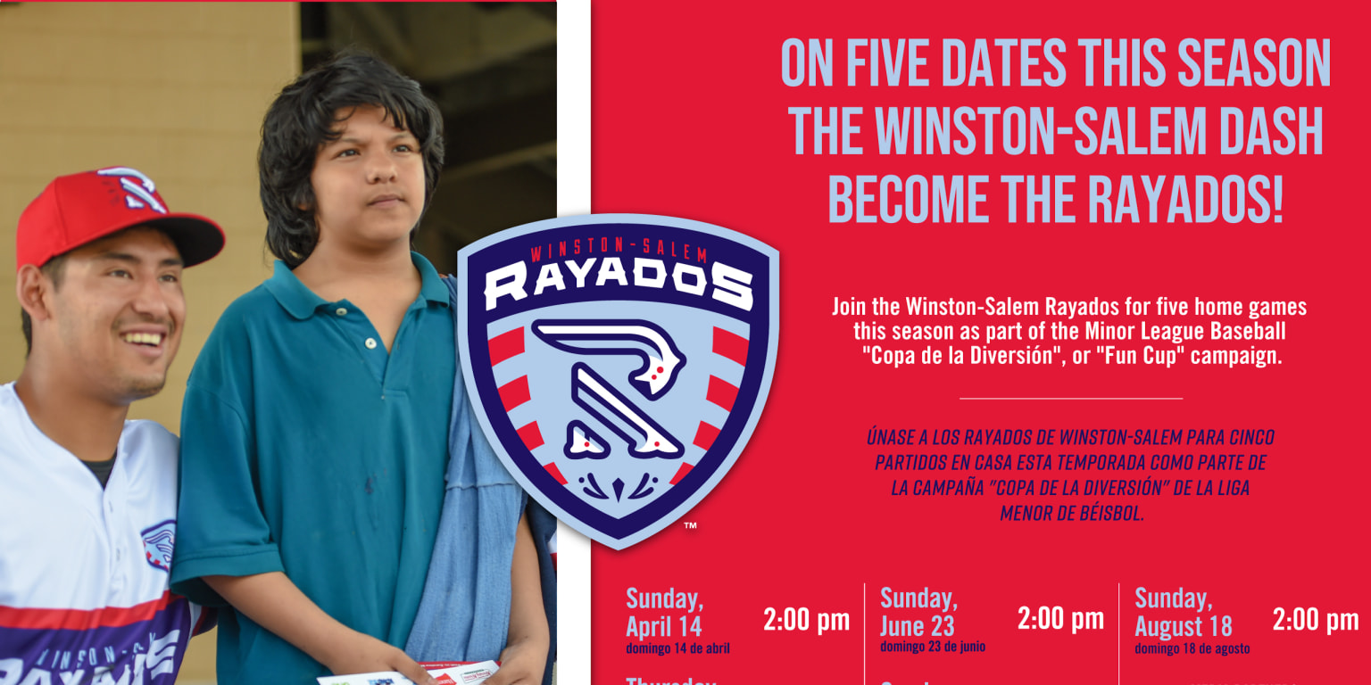 Winston-Salem Dash - The Rayados are back! This Sunday, the Dash will wear  Winston-Salem Rayados jerseys on Sunday for their 2 p.m. to celebrate the  local Latin American community as part of