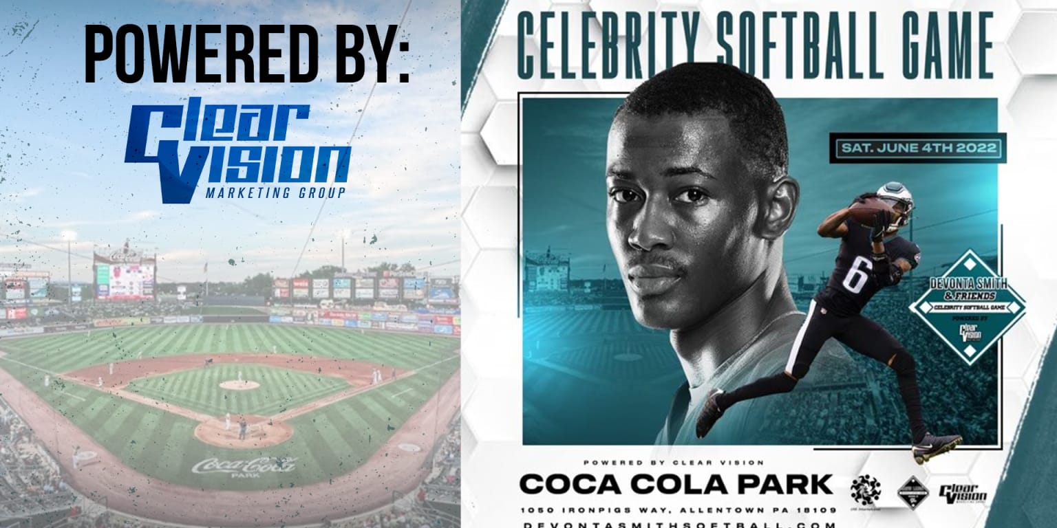 DeVonta Smith to host Celebrity Softball Game at Coca-Cola Park