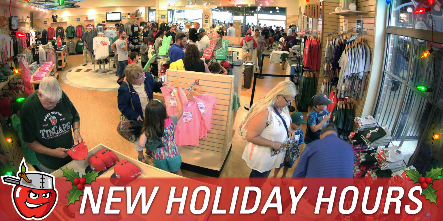 TinCaps Extending Team Store Hours for Holiday Season, Offering Special Deals for Fans