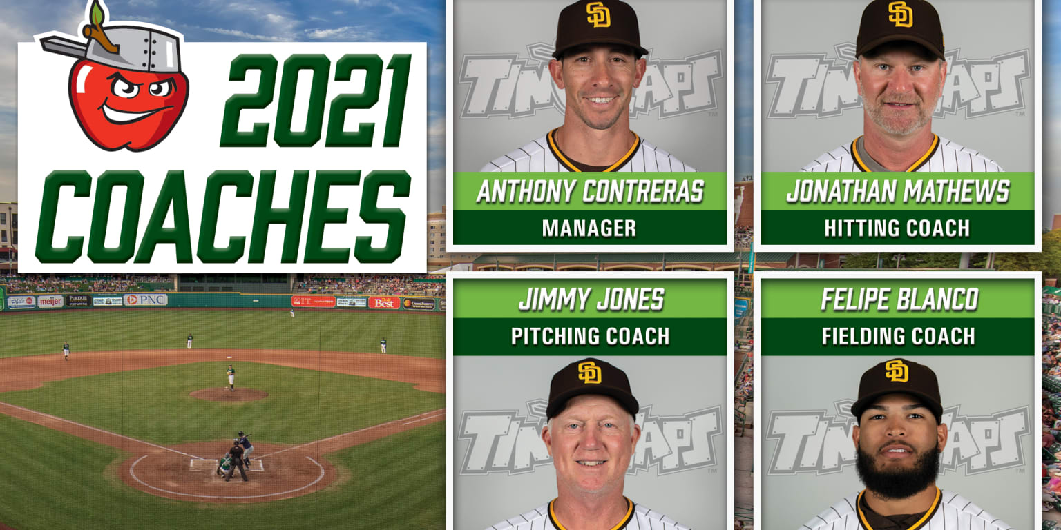 Padres Announce TinCaps Coaching Staff for 2021