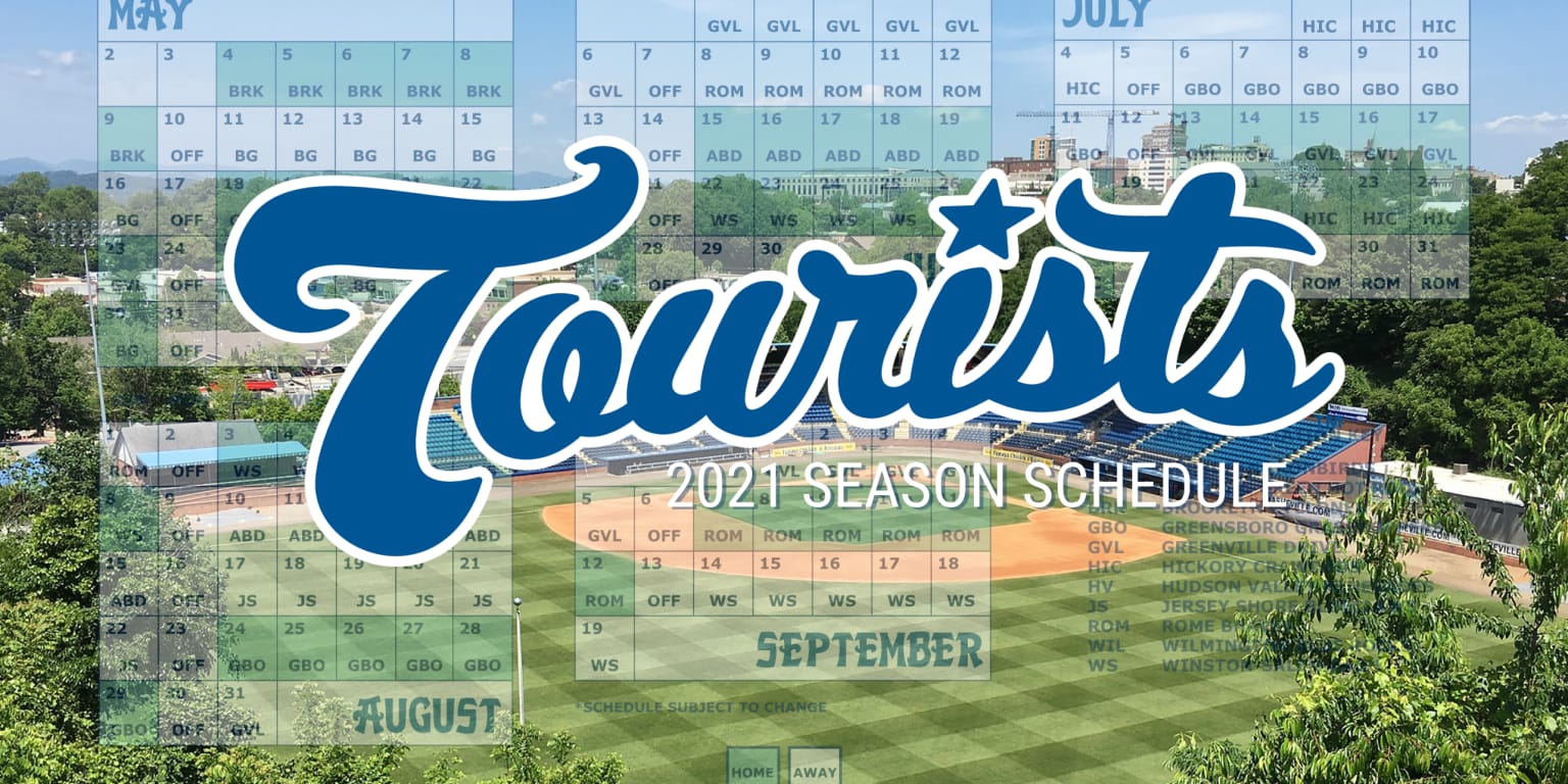 2021 Schedule Release Tourists
