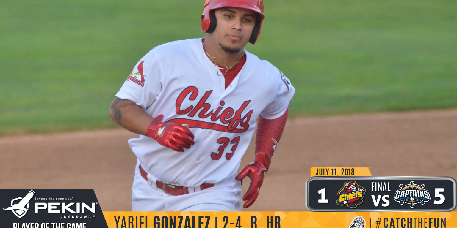 Midwest League baseball: Peoria Chiefs push past Quad Cities River Bandits