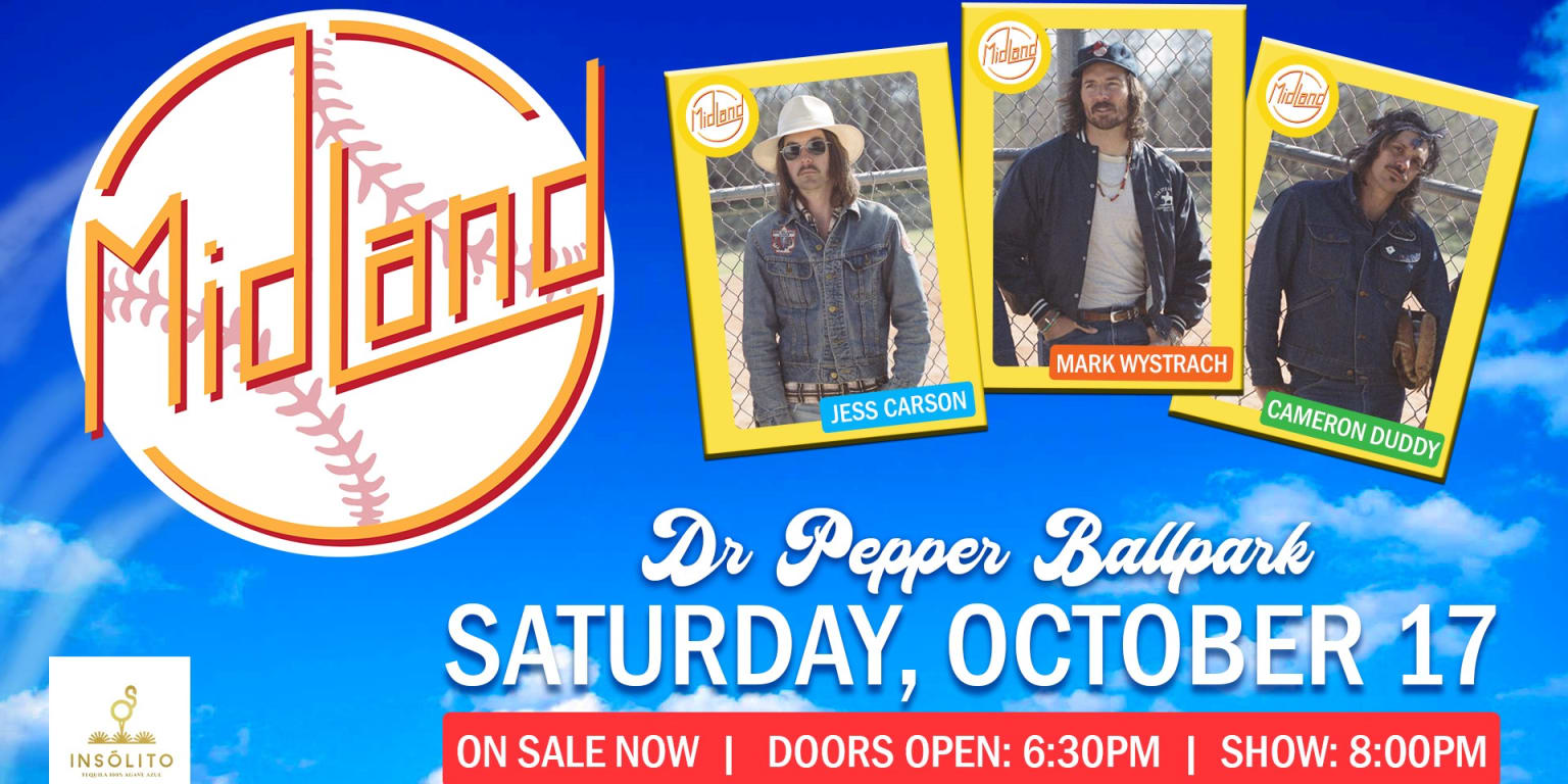 MIDLAND TO PERFORM LIVE AT DR PEPPER BALLPARK