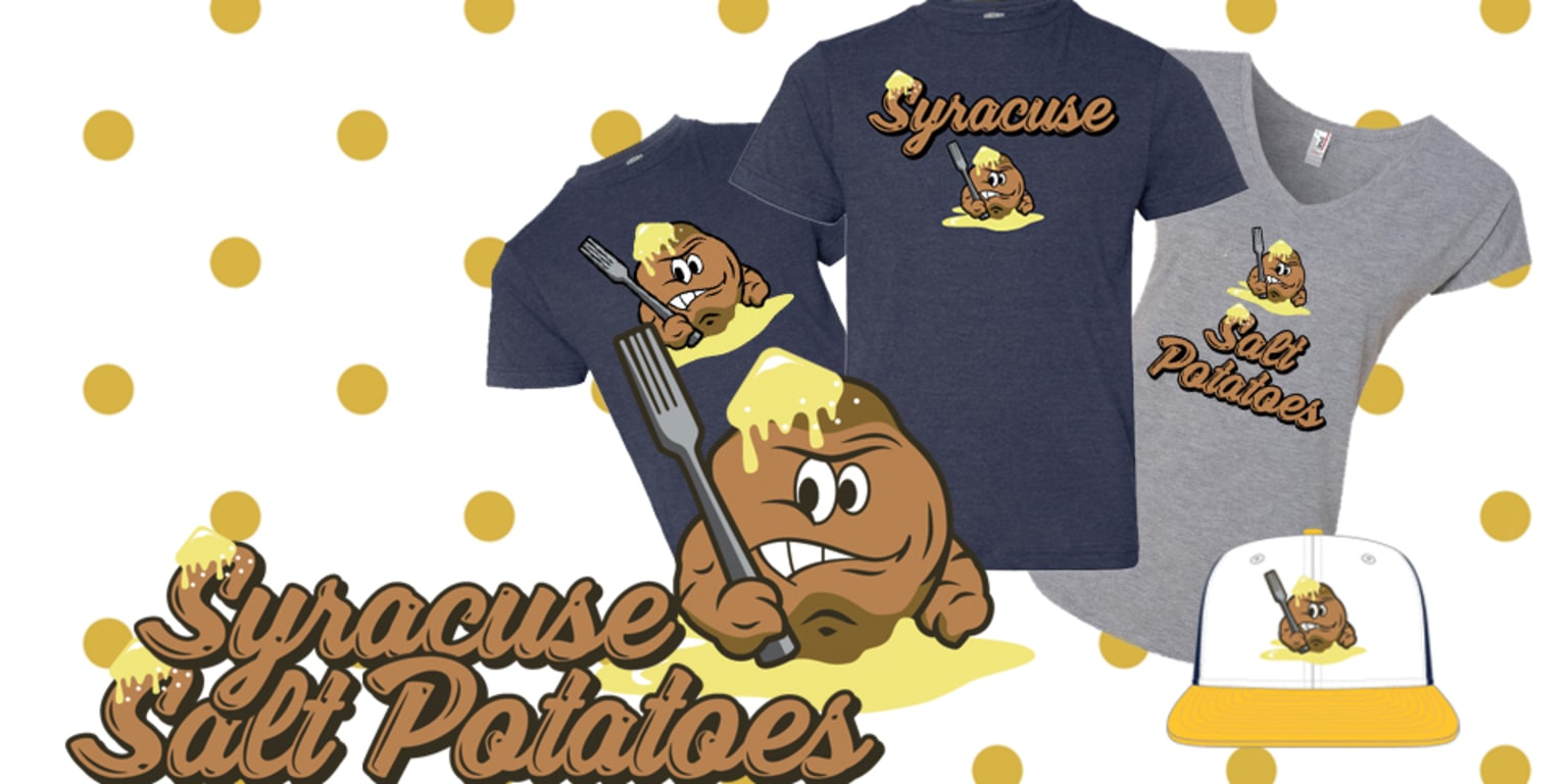 How to get your Syracuse Salt Potatoes gear: In-store or Online
