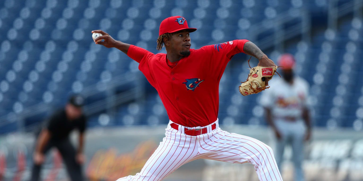 2022 Clearwater Threshers (Single A-Philadelphia Phillies) Kendall Simmons