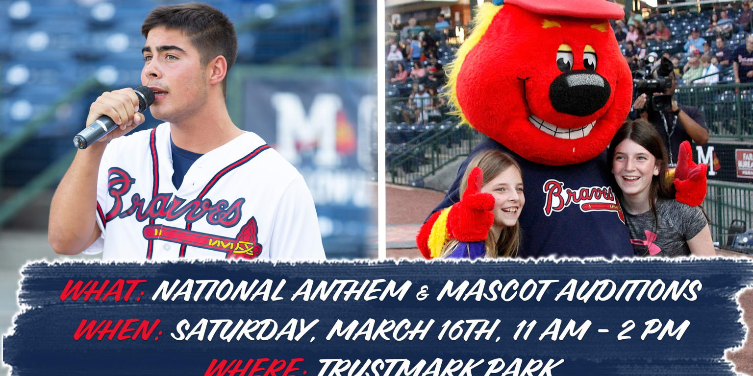 M-Braves mascot, anthem auditions