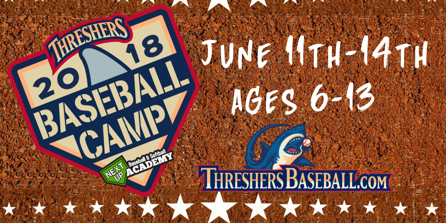 2018 Threshers Baseball Camp at Spectrum Field in June