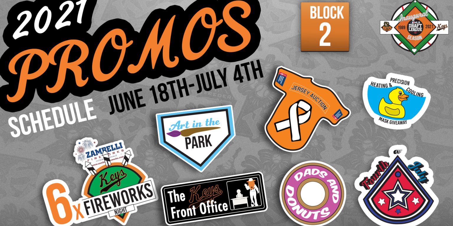 Frederick Keys Announce Second Block of Single Game Tickets and