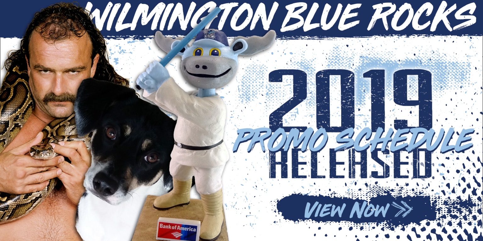 Blue Rocks Release 2019 Promotional Schedule Blue Rocks
