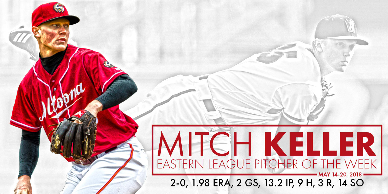 Keller named Eastern League Pitcher of the Week