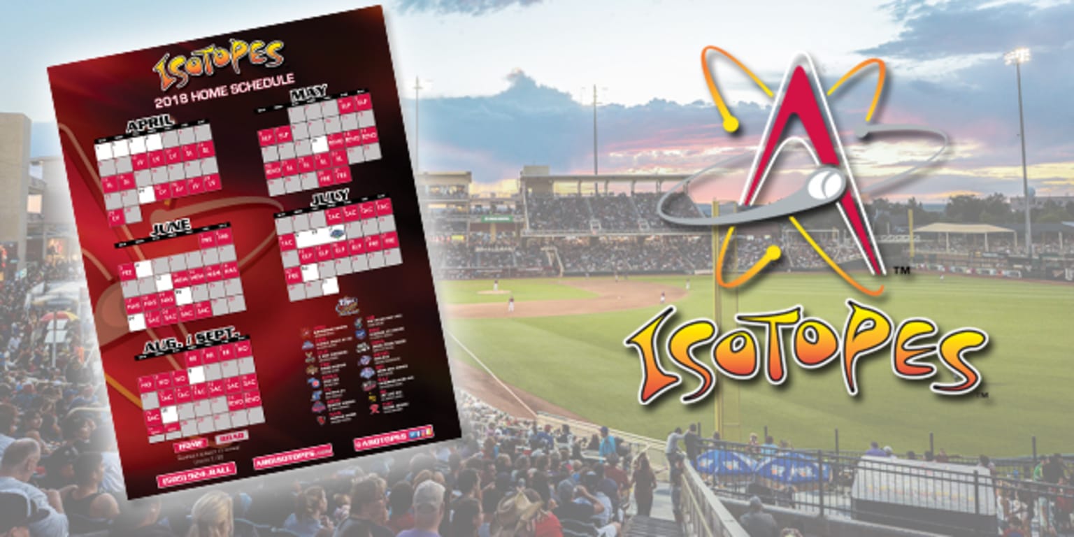 Isotopes Unveil 2018 Home Schedule | Isotopes