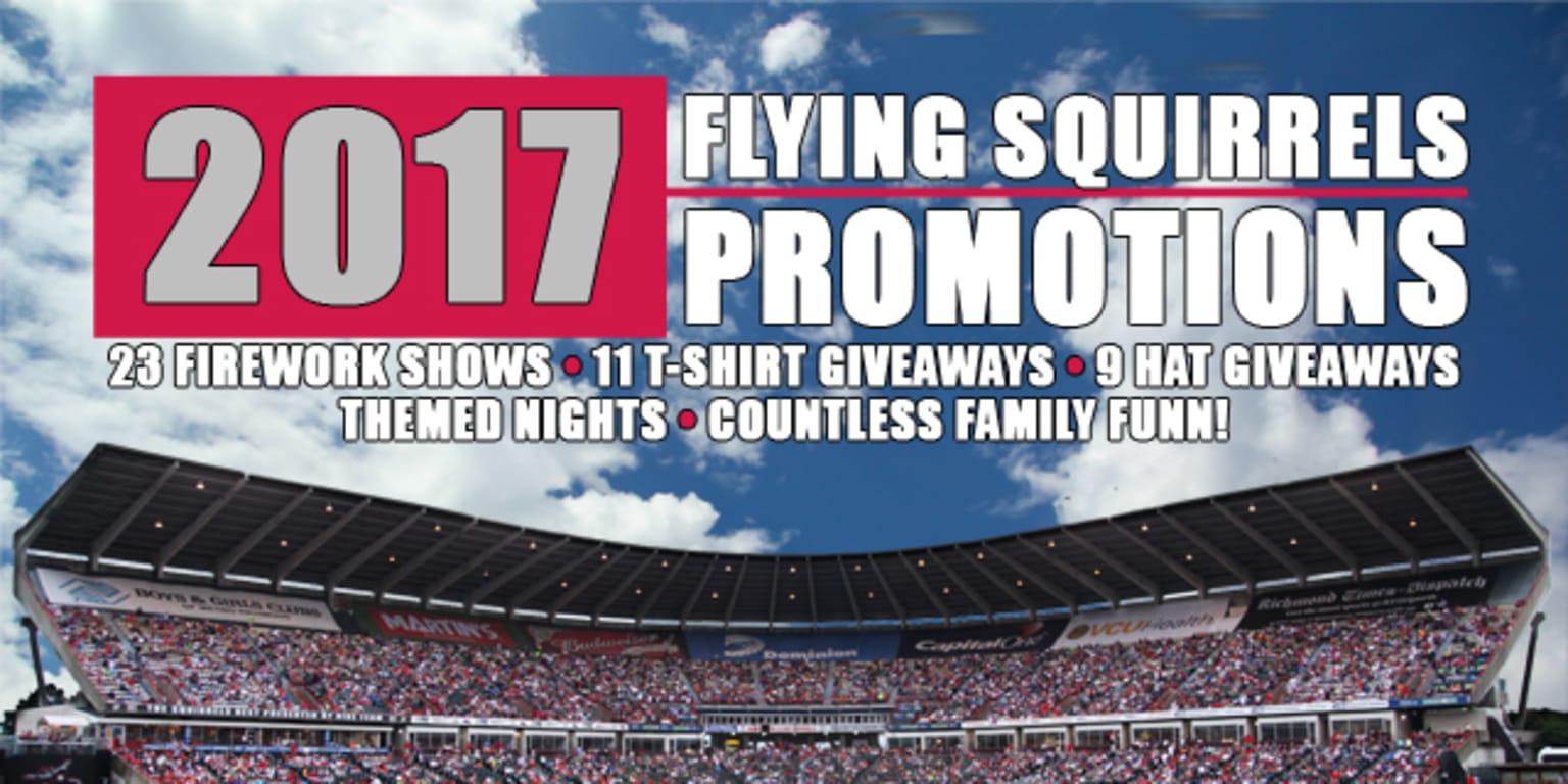 Flying Squirrels Unveil Fully Loaded Promotional Schedule Flying