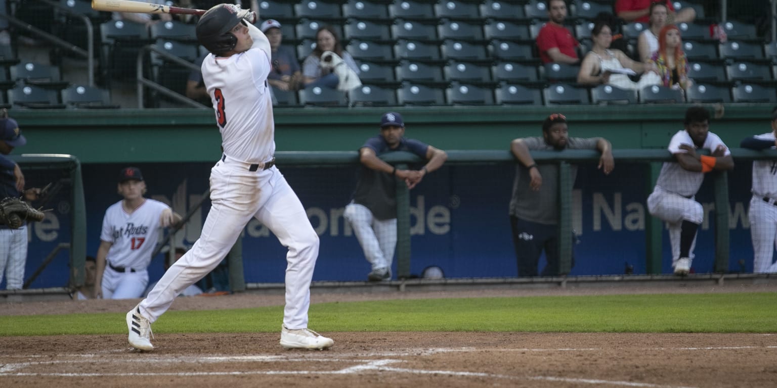 WATCH: Drew Gilbert blasts a two-run shot in his first at bat in the pros -  On3