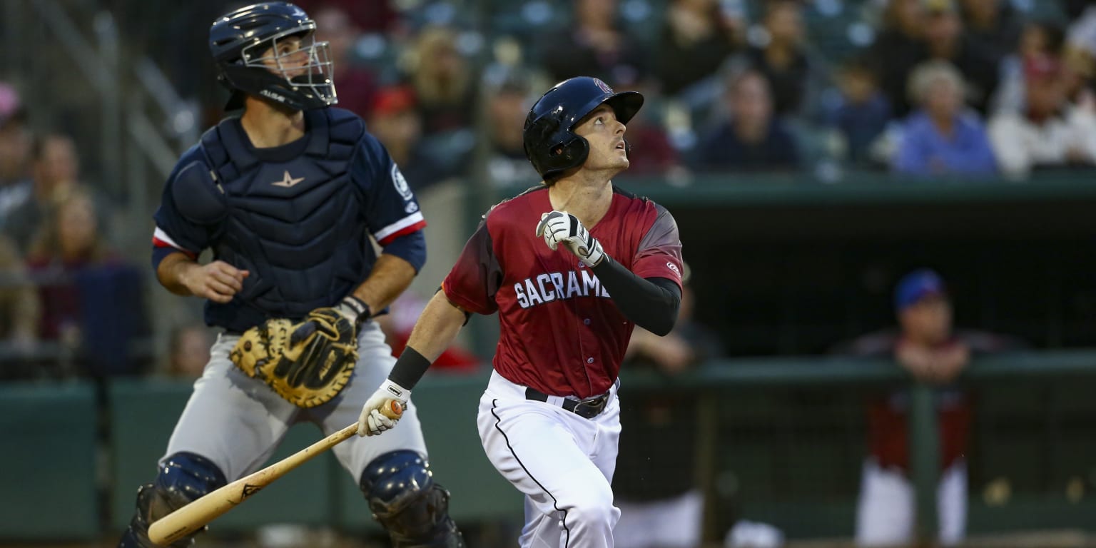River Cats erupt early, hold on late to defeat Rainiers River Cats