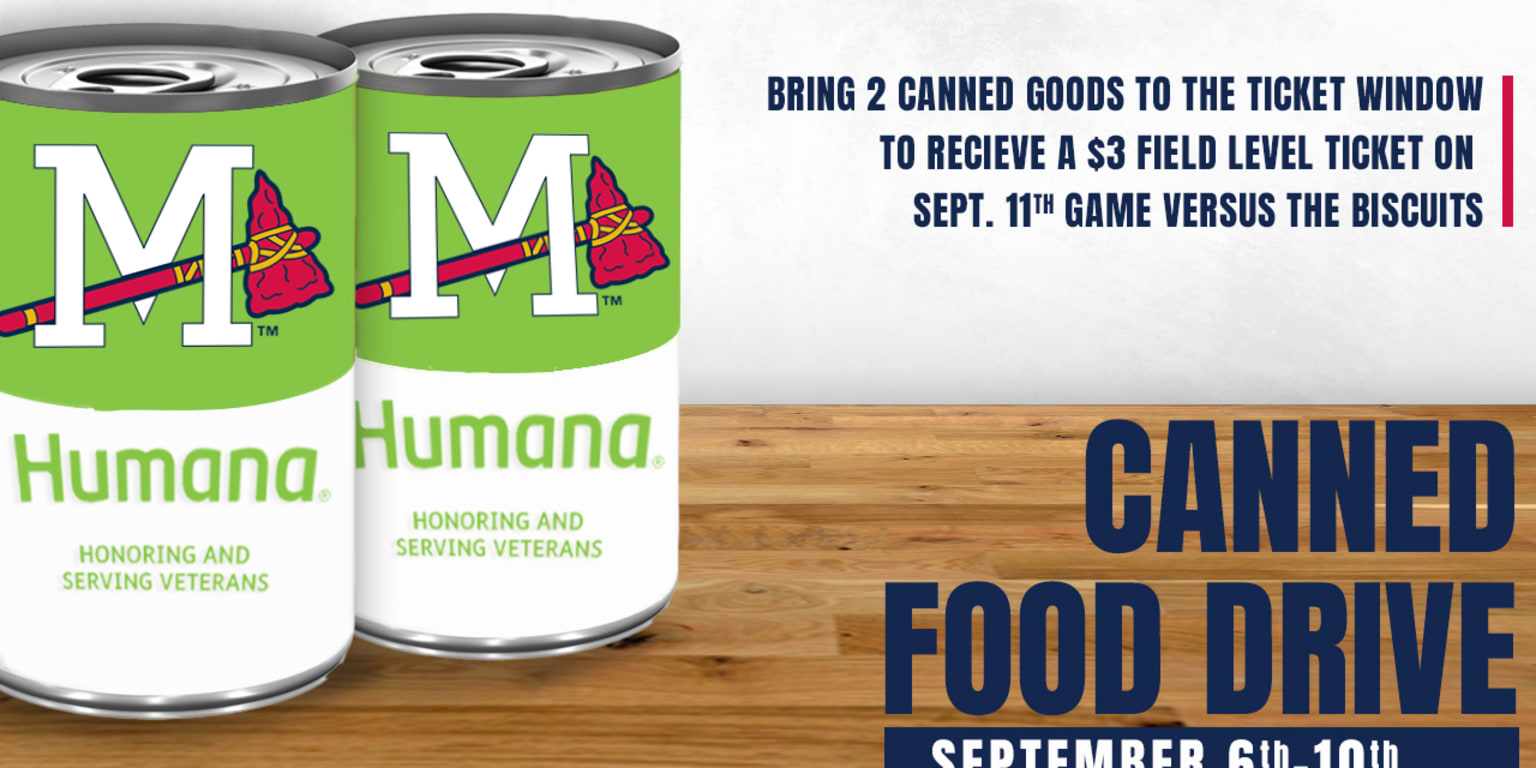 m-braves-humana-hosting-food-drive-at-trustmark-park-sept-7-10-milb