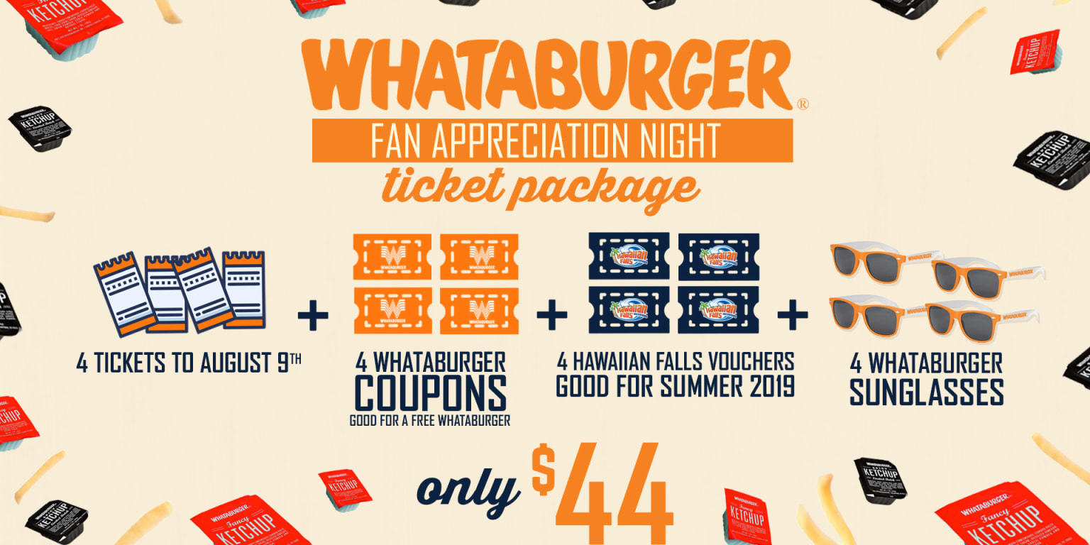 Whataburger Fan Appreciation Night set for August 9