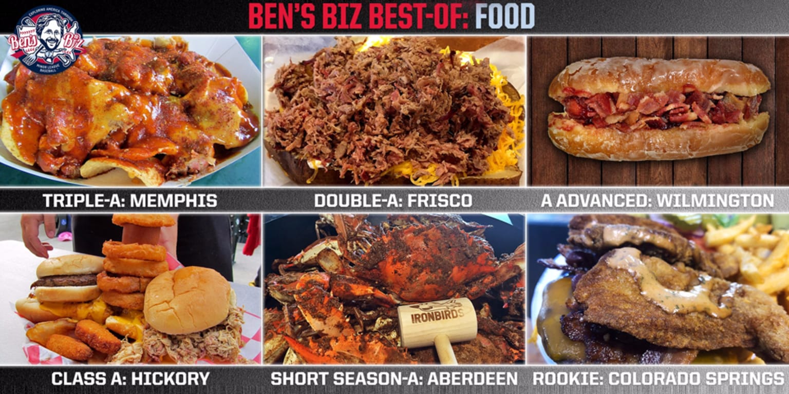 Køb kone vurdere Ben's Best Ballpark Food From Around the Minor Leagues | MiLB.com