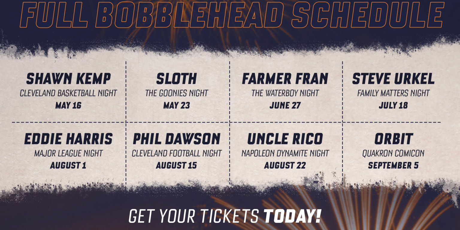 Akron RubberDucks 2020 bobblehead lineup includes Shawn Kemp, Phil Dawson