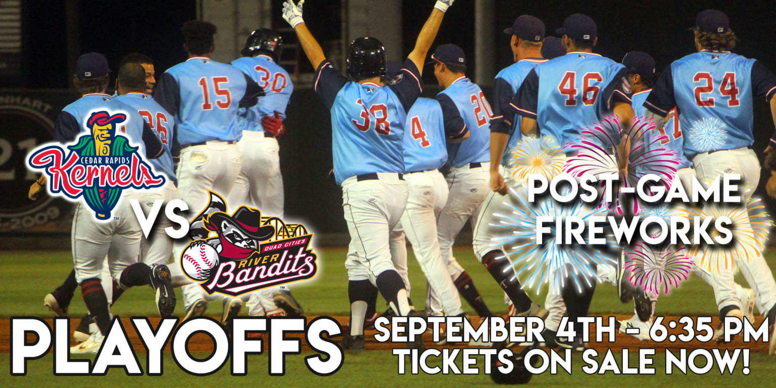 Kernels playoff tickets on sale NOW! Kernels