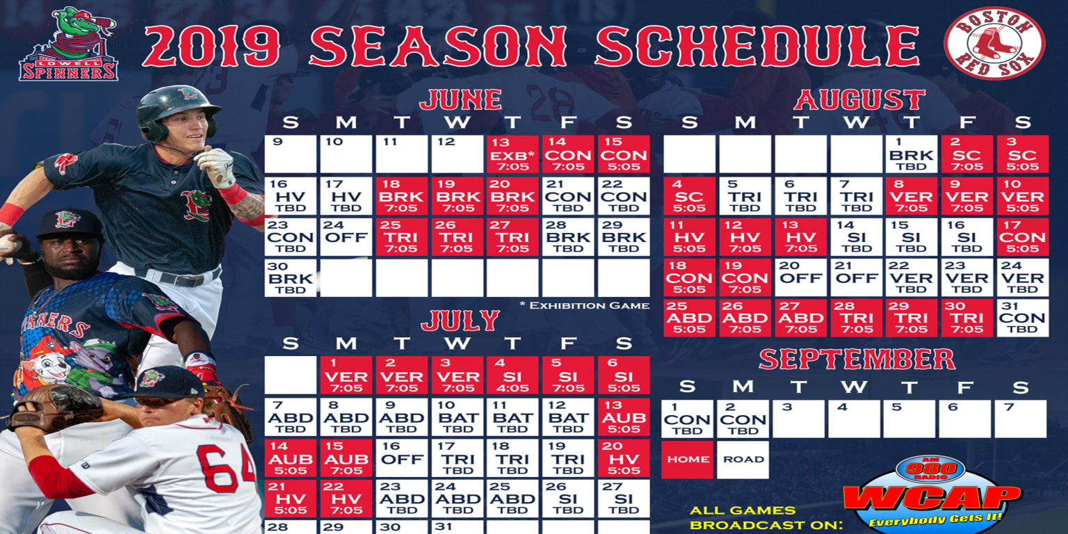 Lowell Spinners Announce 2019 Schedule | MiLB.com