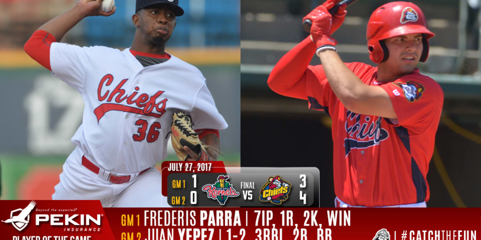 Piscotty, Chiefs Sweep Thursday Double Header | Chiefs