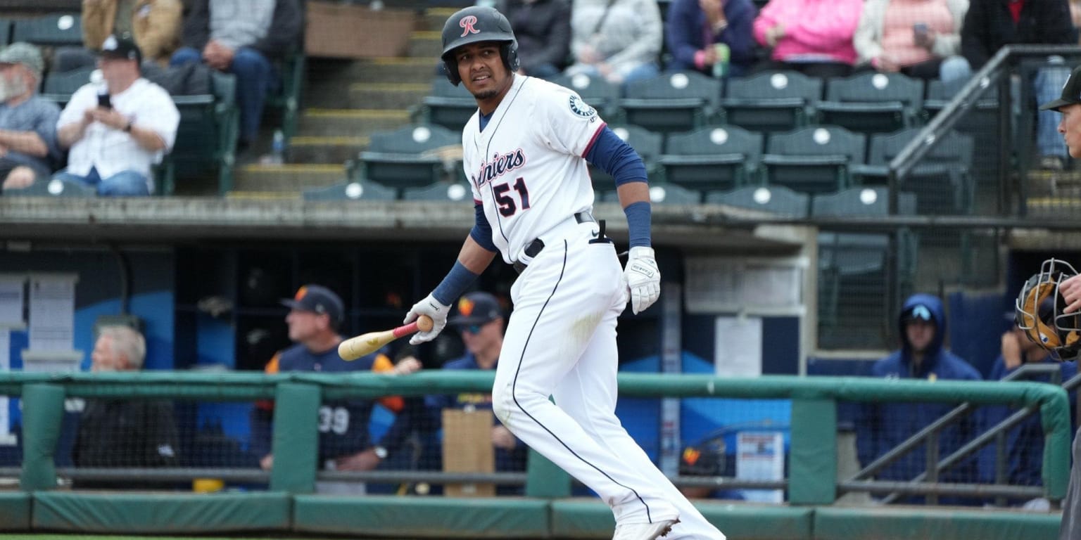 Jarred Kelenic homers twice at Cheney Stadium in Rainiers' return