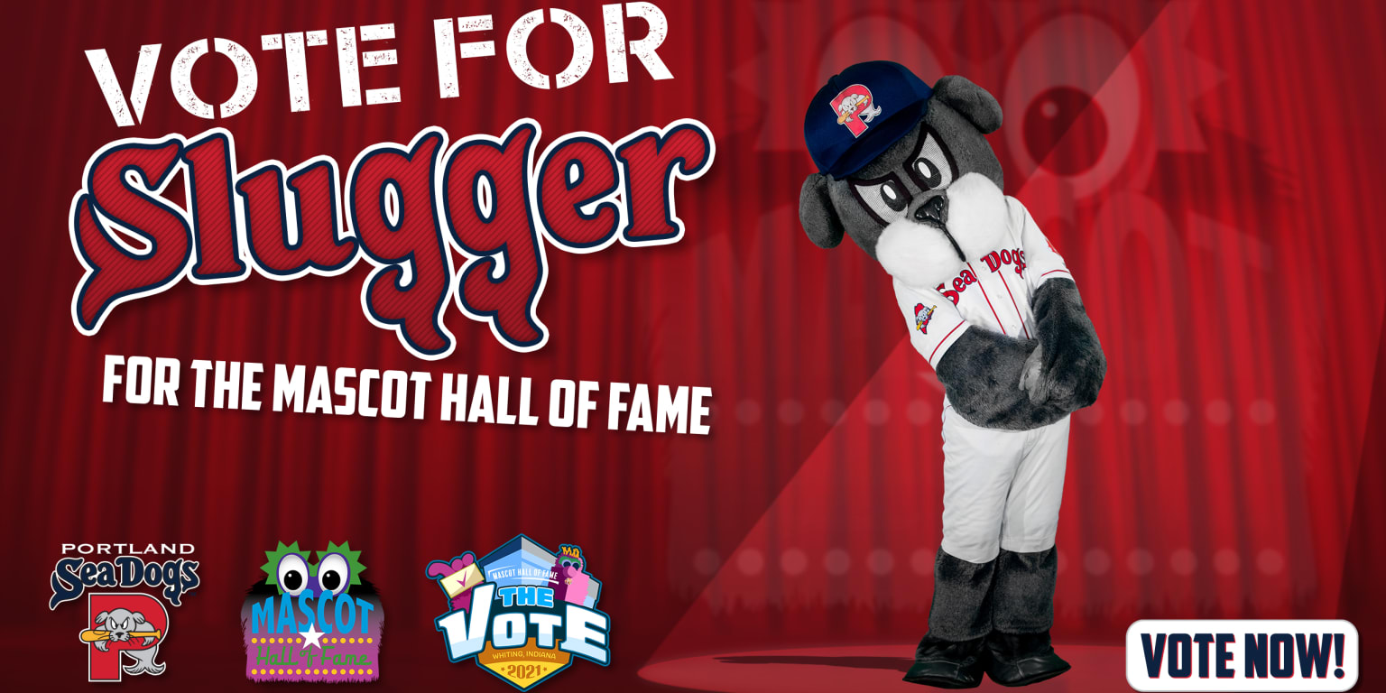 Sea Dogs' Slugger inducted into Mascot Hall of Fame