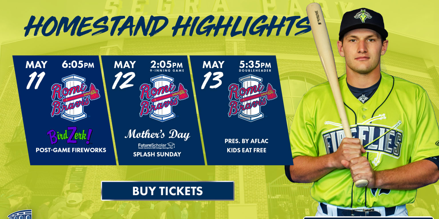 Fireflies Mother's Day Schedule Change Fireflies