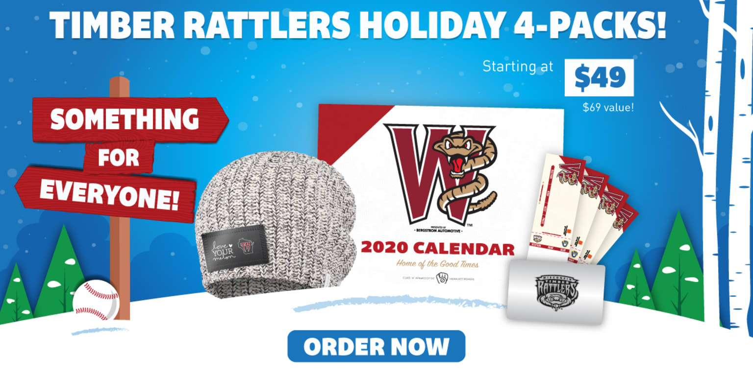 Wisconsin Timber Rattlers Holiday Ticket Packages On Sale Now! Timber