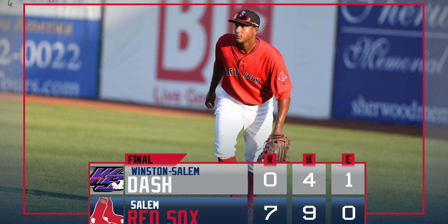 Thompson Shuts Down Dash 7 0 Red Sox