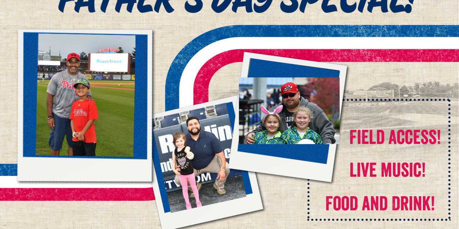 Reading Fightin Phils host Father's Day at FirstEnergy Stadium