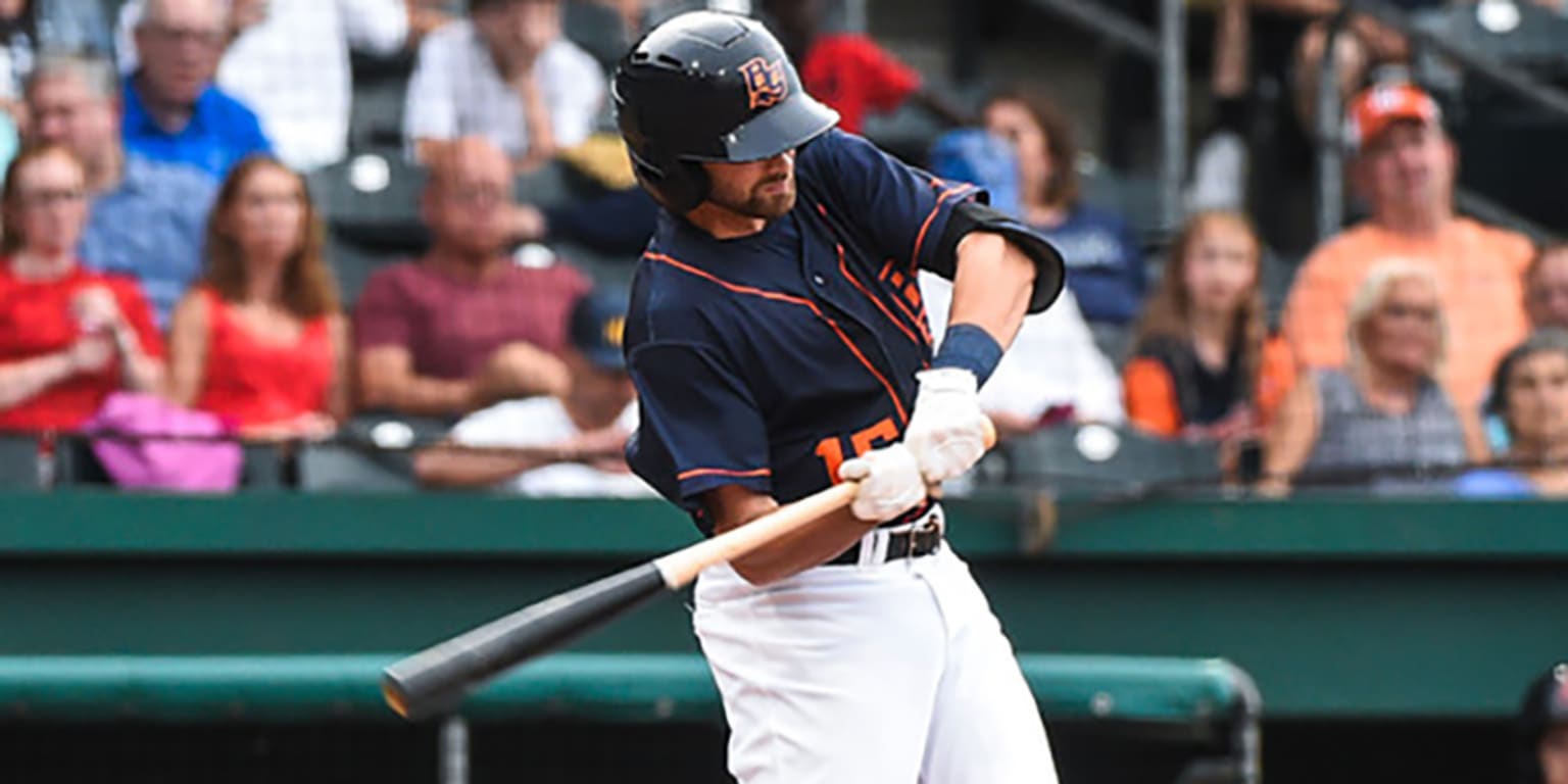 Josh Rutherford Mlb Zach Rutherford delivers at plate in Bowling Green Hot Rods' deluge ...