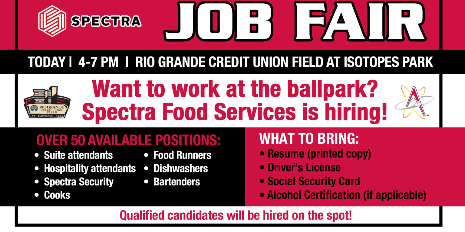 Concessionaire to Hold Job Fair Today, June 10