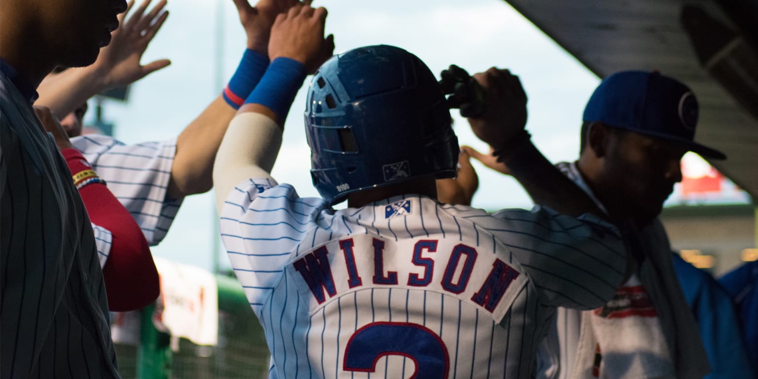 South Bend, Indiana, USA. 06th July, 2017. South Bend Cubs mascot Stu  during MILB game action between the South Bend Cubs and the Great Lakes  Loons at Four Winds Field in South