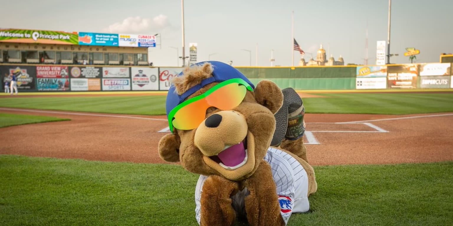 Live at Principal Park's playground with Cubbie Bear