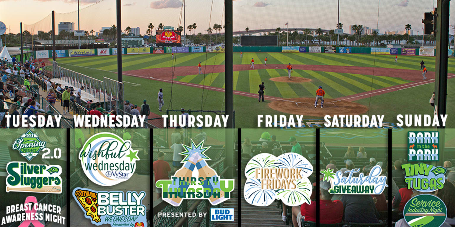 Bark in the Park, Friday Night Fireworks & Jackie Robinson Day