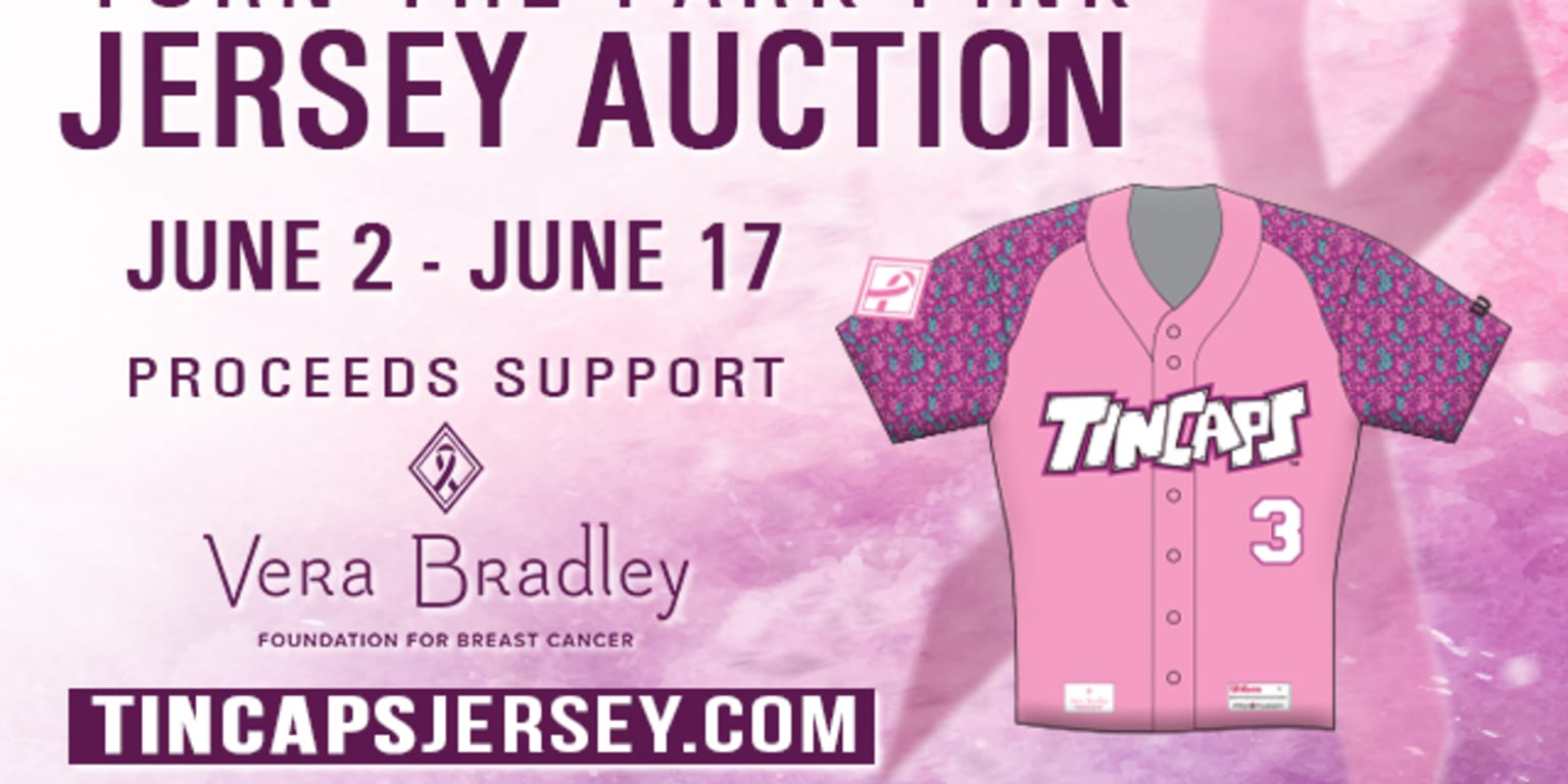 TinCaps to Wear Vera Bradley-Designed Jerseys for Turn the Park Pink