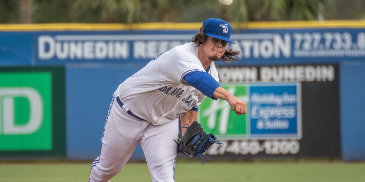 Dunedin Blue Jays Road Uniform - Florida State League (FSL