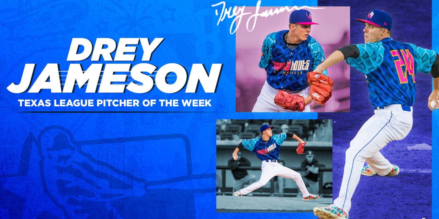 Drey Jameson Named Texas League Pitcher of the Week