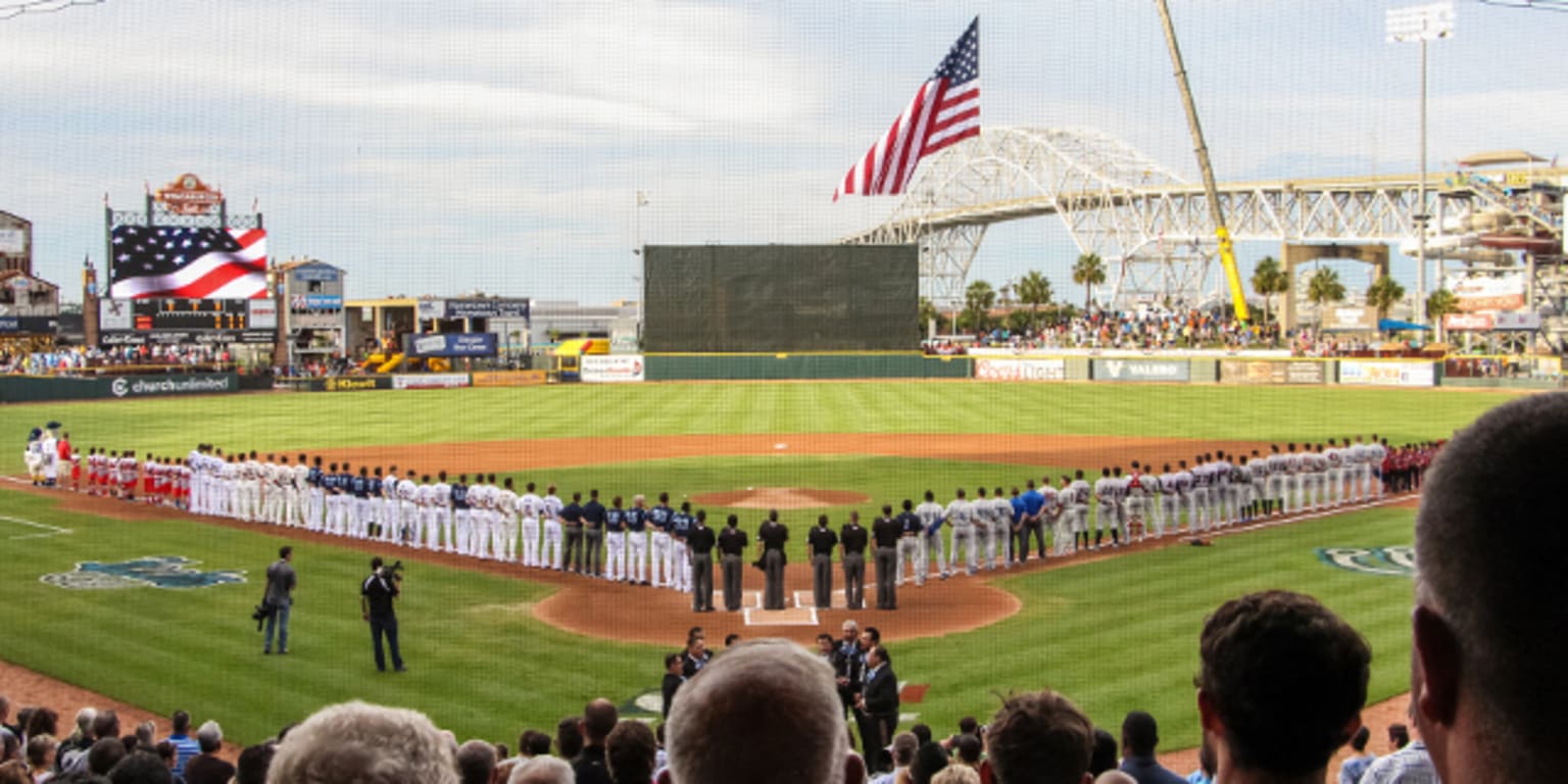 Astros and Rangers alternate site teams play at Whataburger Field