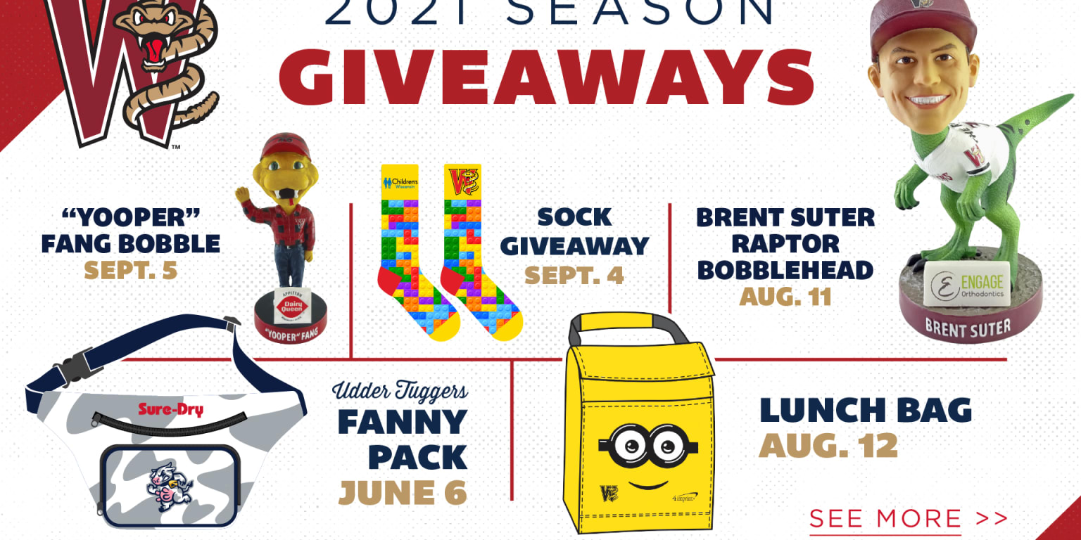 2023 Timber Rattlers Promotional Calendar: Giveaways