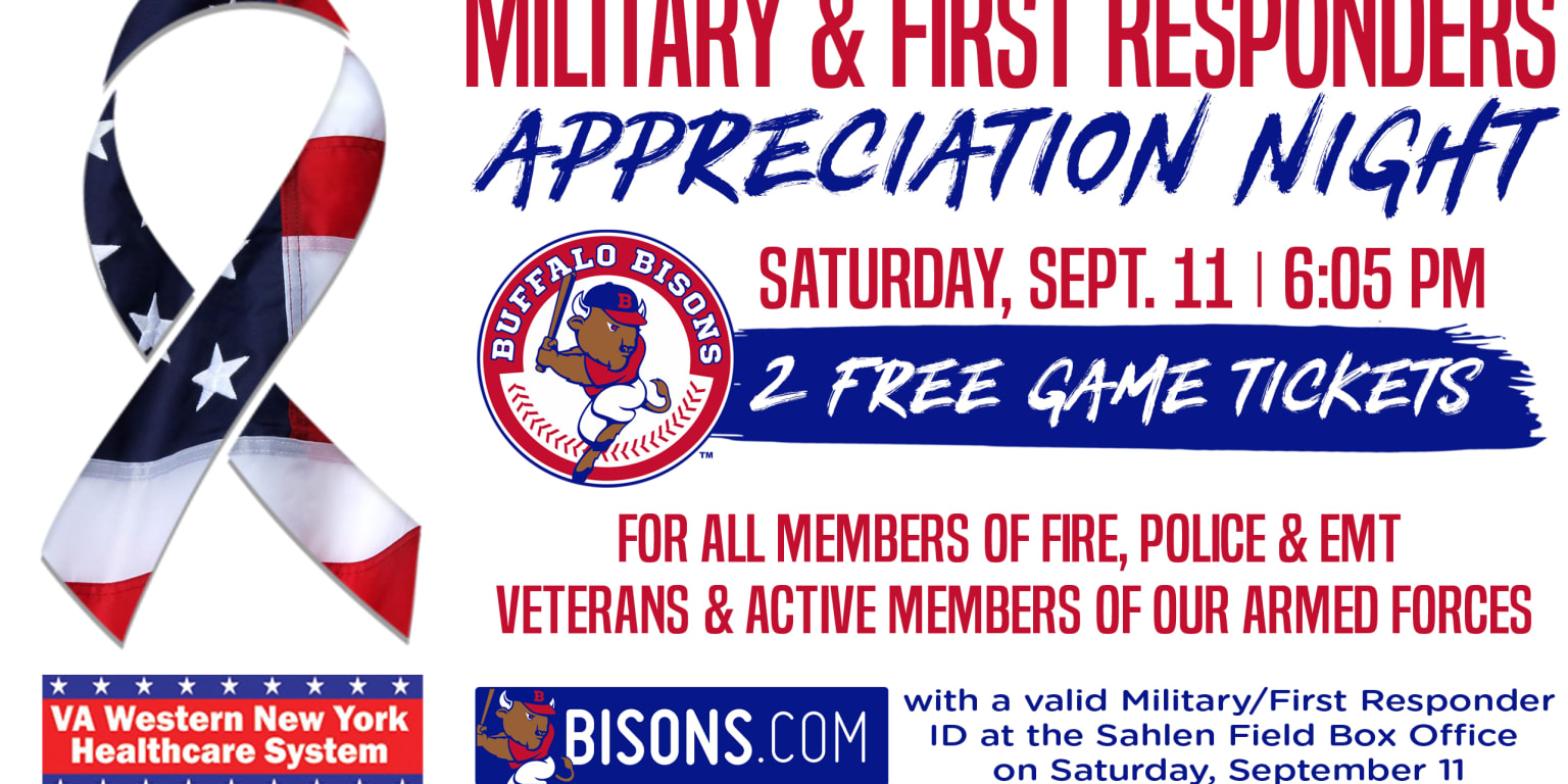 Military & First Responders Appreciation Night to support