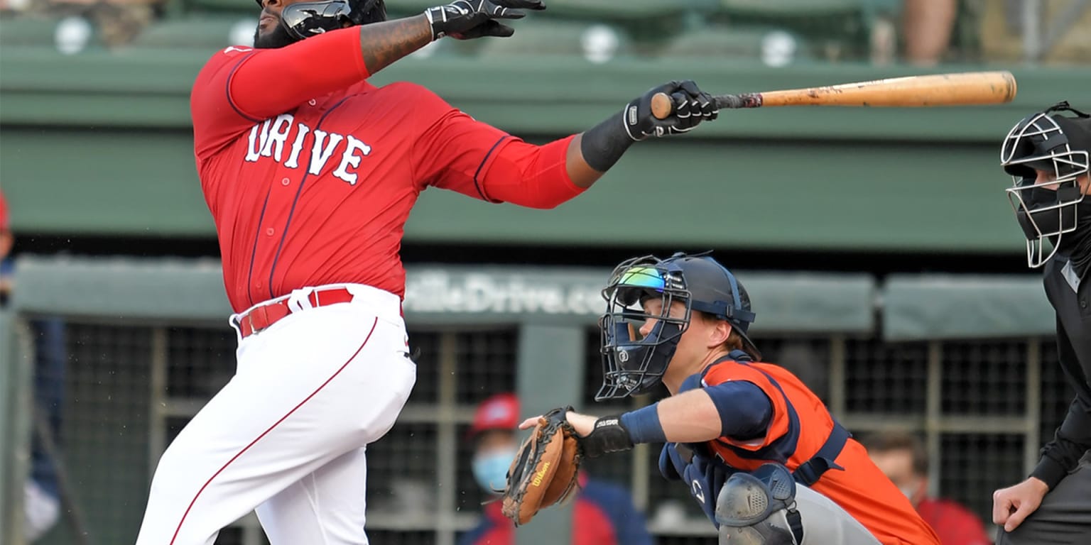 Congrats to Tyreque Reed who is taking off now to Double-A Portland!!!!  #thinkgspfirst, By The Greenville Drive