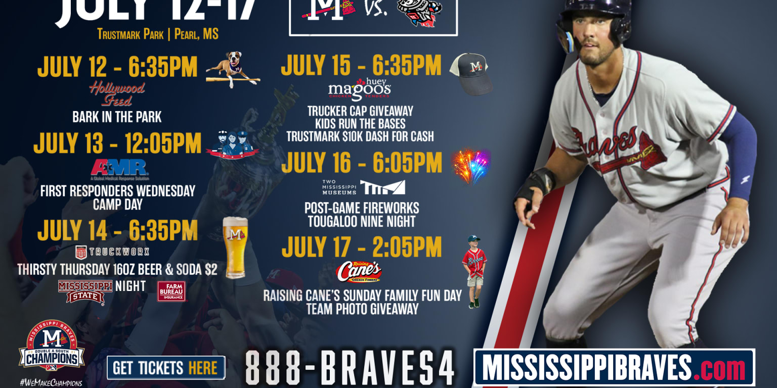 Mississippi Braves baseball: 6 Braves named Southern League All-Stars