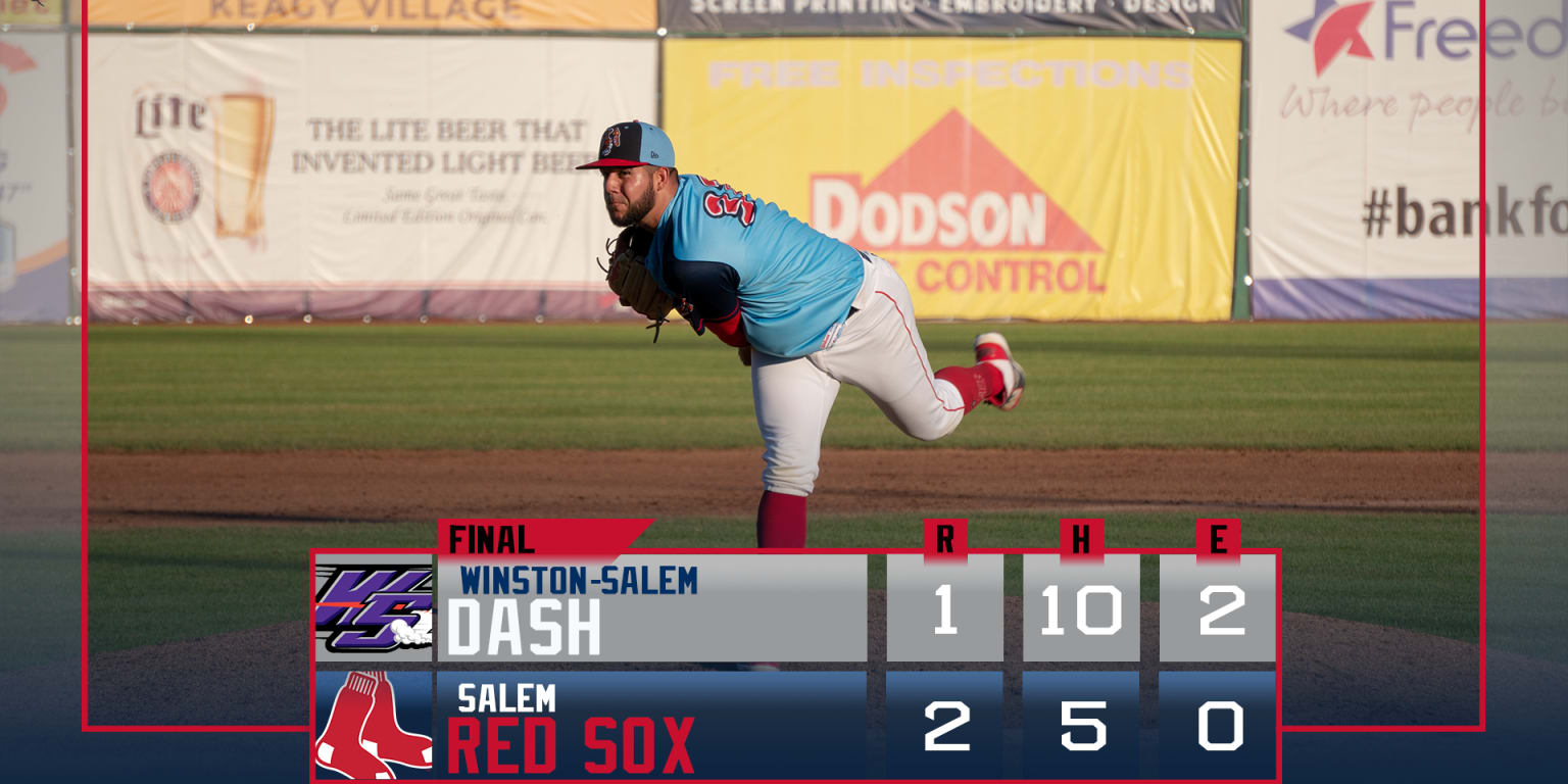 Salem holds on for 21 win over Dash Red Sox Salem holds on for 21 win over Dash Red Sox