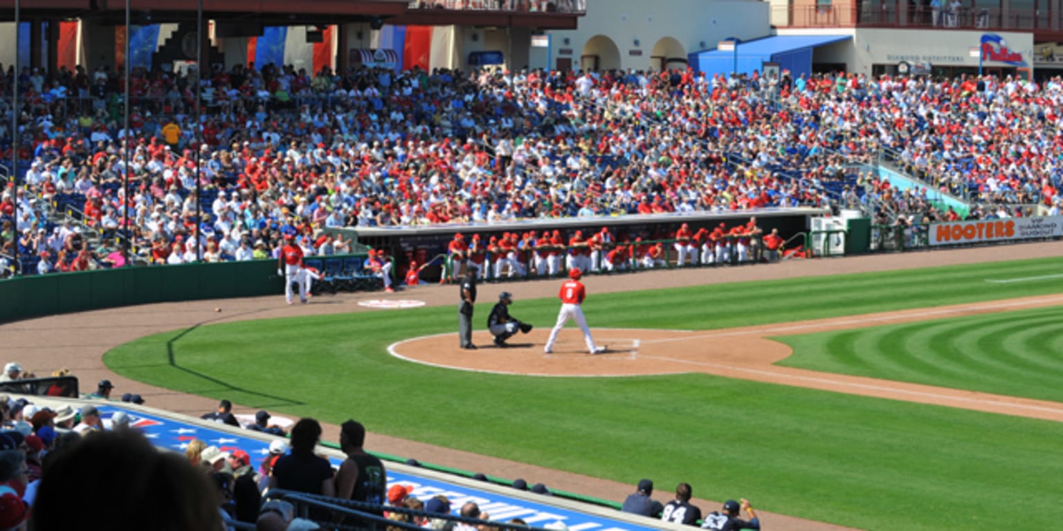 Philadelphia Phillies Weston Wilson (77) bats during a spring