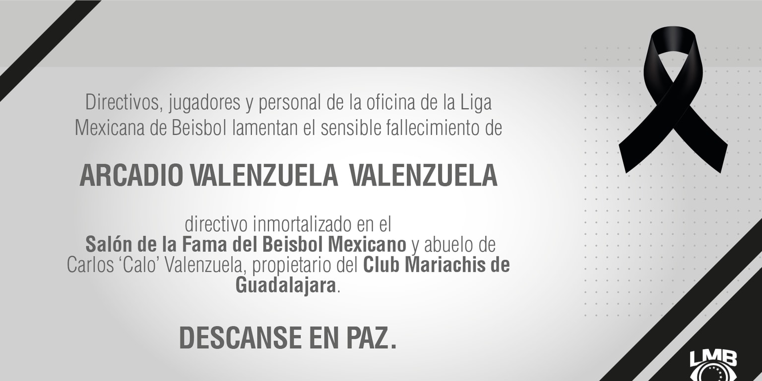 LMB: Condolencias a la familia Valenzuela | MiLB.com