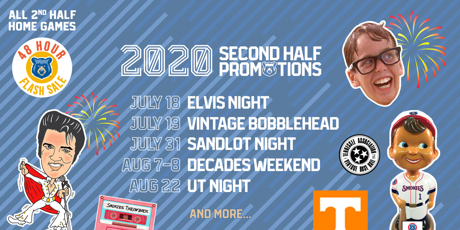 TENNESSEE SMOKIES ANNOUNCE 2023 PROMOTIONS AND GIVEAWAY SCHEDULE
