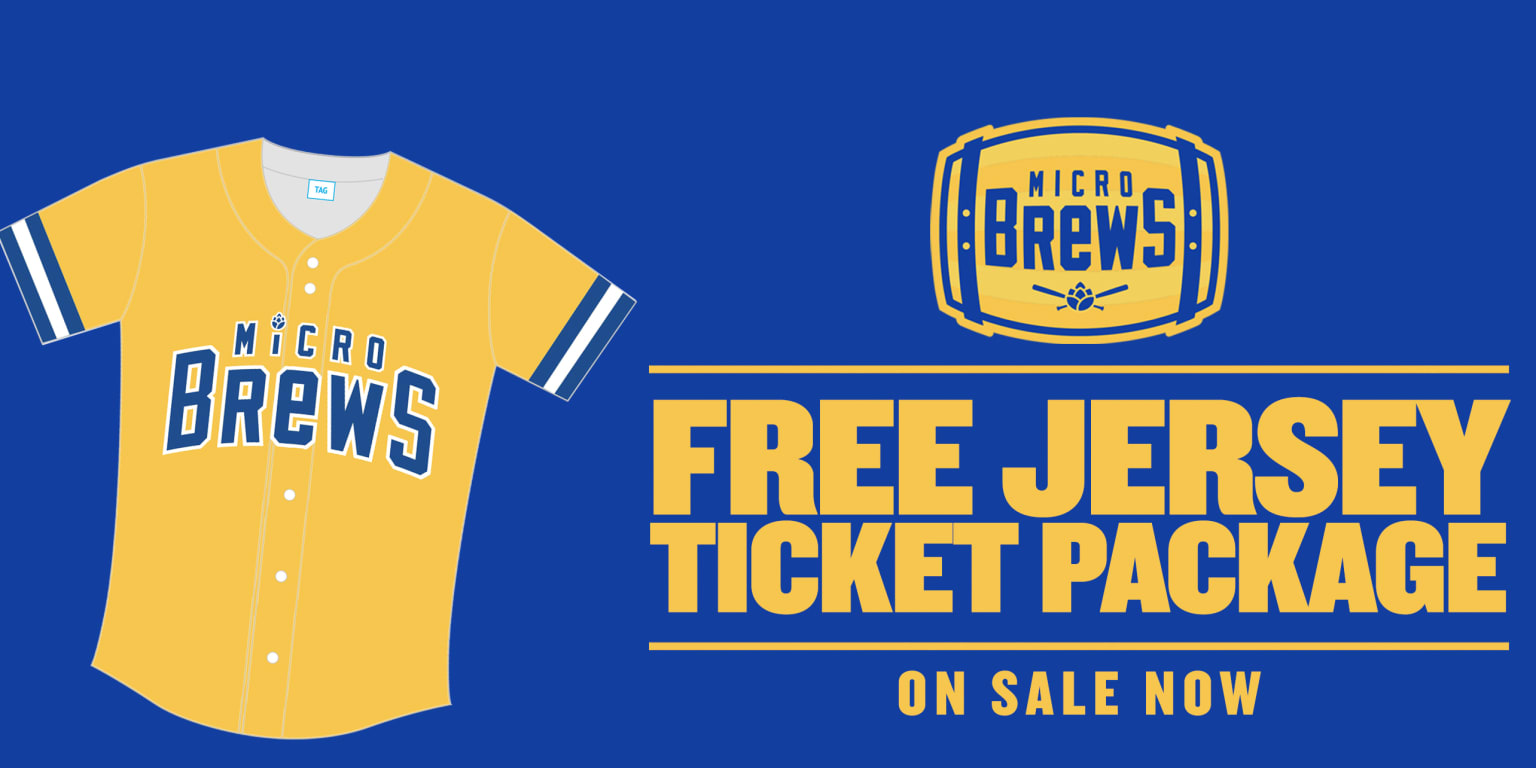 Micro Brews Ticket Plan With Free Jersey On Sale Now Mudcats